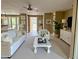 Inviting living room featuring neutral paint, lots of natural light and comfortable seating at 3415 Gulf Ln, Rotonda West, FL 33947