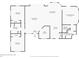 Detailed floor plan showcasing the layout of the home with dimensions of each room at 533 Boundary Blvd, Rotonda West, FL 33947