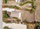 Well-defined coastal home on a generous lot, offering space and privacy in a desirable location, outlined in red at 7035 York St, Englewood, FL 34224