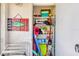 Organized storage space with shelves and various items neatly arranged at 7070 Placida Rd # 1230, Placida, FL 33946