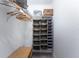 Walk-in closet with shelving and open storage at 8407 Placida Rd # 205, Placida, FL 33946