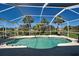 Inviting screened lanai showcases a free-form pool, perfect for relaxation and enjoying sunny days at 1078 Boundary Blvd, Rotonda West, FL 33947