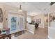 Open entryway with tiled floors and dining room at 1080 Boundary Blvd, Rotonda West, FL 33947