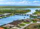 A charming neighborhood with waterfront homes sits on the channel to the gulf at 15588 Ruston Cir, Port Charlotte, FL 33981