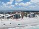 Aerial shot featuring a condo near tranquil beaches, a lush intercoastal waterway, and a peaceful neighborhood at 2792 N Beach Rd # 301, Englewood, FL 34223
