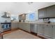 The beautifully designed kitchen with stainless steel appliances and ample cabinet space at 2792 N Beach Rd # 301, Englewood, FL 34223
