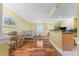 Bright living space offers comfortable seating and wood floors at 2792 N Beach Rd # 301, Englewood, FL 34223