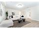 Bright living room featuring modern decor, stylish furniture and a decorative rug at 425 Laurel W Rd, Nokomis, FL 34275