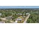 Overhead view of property showing the surrounding landscape and neighborhood at 5460 Norlander Dr, Port Charlotte, FL 33981