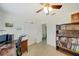 Office space with desk, shelving, closet and natural light at 5460 Norlander Dr, Port Charlotte, FL 33981