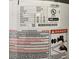 Close-up of water heater specification label, including energy ratings at 6800 Placida Rd # F294, Englewood, FL 34224