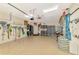 Spacious garage with ample storage and a convenient utility sink at 13000 N Marsh Dr, Port Charlotte, FL 33953