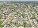 A bird's eye view of a well-planned residential area, boasting tree-lined streets and easy access to local amenities at 1365 Sussex Rd, Venice, FL 34293