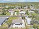 Aerial view showing the property's location in a residential neighborhood at 1365 Sussex Rd, Venice, FL 34293