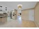 Bright kitchen area with modern appliances and a view into living area at 1386 Dewitt St, Port Charlotte, FL 33952