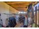 Enclosed storage area with slat-style fencing and room for equipment and bicycles at 20 Spaniards Rd, Placida, FL 33946