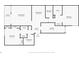 Open-concept floor plan with generously sized bedrooms, living room, kitchen, bathrooms and lanai at 2955 N Beach Rd # D113, Englewood, FL 34223