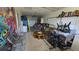 Garage interior with cluttered items at 6540 Coliseum Blvd, Port Charlotte, FL 33981