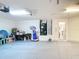 Spacious two-car garage with ample storage and a well-lit interior, ready for your vehicles at 1167 Rotonda Cir, Rotonda West, FL 33947