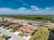 An aerial view showcases the home's proximity to the highway at 13100 S Mccall Rd # 112, Port Charlotte, FL 33981