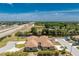 An aerial view showcases the home's proximity to the highway at 13100 S Mccall Rd # 112, Port Charlotte, FL 33981