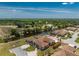 Scenic aerial view showcasing the community's well-maintained landscaping and serene waterfront location at 13100 S Mccall Rd # 112, Port Charlotte, FL 33981