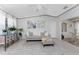 Comfortable living room with neutral tones, stylish furnishings, and ample natural light at 13100 S Mccall Rd # 112, Port Charlotte, FL 33981