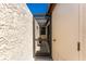 Enclosed patio offers privacy and natural light at 13100 S Mccall Rd # 112, Port Charlotte, FL 33981