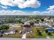 Birds-eye view of property, highlighting lot size and the surrounding neighborhood at 23347 Lehigh Ave, Port Charlotte, FL 33954