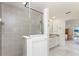 Walk-in shower and vanity in the primary bathroom at 4 Pine Valley Ln, Rotonda West, FL 33947