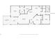 Detailed floor plan showcasing the layout with key features like the kitchen, bedrooms, living spaces, and lanai at 4207 Fairway Pl, North Port, FL 34287