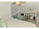Spacious open concept living room with water views and an open floor plan at 6029 Manasota Key Rd, Englewood, FL 34223