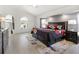 Spacious main bedroom with lots of natural light, neutral colors, and tile flooring at 9158 Melody Cir, Port Charlotte, FL 33981