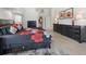 Comfortable main bedroom featuring tile floors, neutral colors, and good natural lighting at 9158 Melody Cir, Port Charlotte, FL 33981