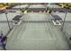 Scenic aerial view of community tennis courts, great for active lifestyles at 10805 Tarflower Dr # 101, Venice, FL 34293