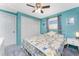 Bedroom features a large closet, white trim and light-colored walls at 1245 Gulf Blvd, Englewood, FL 34223