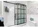 Updated bathroom features a tile shower and classic fixtures at 158 Morgan Se Ln, Port Charlotte, FL 33952