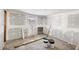 Basement with concrete floors, window, and bare drywall ready for finishing touches at 17 Southwind Dr, Englewood, FL 34223