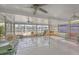 Enclosed sunroom with lots of natural light overlooking the backyard and canal at 17 Southwind Dr, Englewood, FL 34223