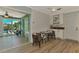 Cozy dining area near the kitchen at 1915 Illinois Ave, Englewood, FL 34224