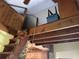 Unique interior architecture with loft access and wood accents at 1916 Myrtle Ave, Punta Gorda, FL 33950