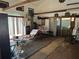 Spacious living area with fireplace at 1916 Myrtle Ave, Punta Gorda, FL 33950