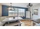 Charming breakfast nook with wainscoting, pendant lighting, and bright windows at 21070 Gertrude Ave, Port Charlotte, FL 33952