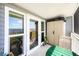 Relaxing balcony with outdoor storage and a view, perfect for enjoying the fresh air and serene surroundings at 4410 Warren Ave # 306, Port Charlotte, FL 33953