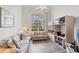 Open living room featuring natural light and neutral color palette at 642 Boundary Blvd, Rotonda West, FL 33947