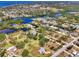An aerial view of a neighborhood with large waterways surrounding various inlets at 760 S Oxford Dr, Englewood, FL 34223
