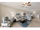 Relaxing living room offering comfortable seating, stylish decor, and a serene ambiance at 8500 Amberjack Cir # 102, Englewood, FL 34224