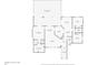 Floor plan of single Gathering home with screened patio and pool at 1035 Riggs St, Port Charlotte, FL 33952