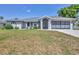 Well-maintained single-story home with a manicured lawn at 1035 Riggs St, Port Charlotte, FL 33952