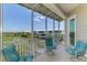 Relaxing screened-in balcony offers great views at 10411 Coral Landings Ln # 85, Placida, FL 33946